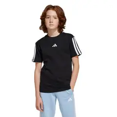 ADIDAS - Camiseta deportiva Unisex infantil con Logo Manga corta de Algodón