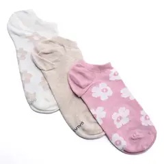 GALAX - Medias para Mujer Tobilleras Pack x3