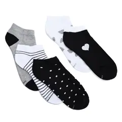 GALAX - Medias para Mujer Tobilleras Pack de 5