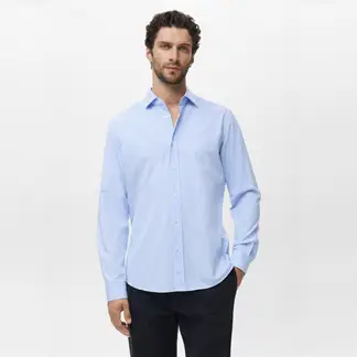 MANGO - Camisa Hombre Manga larga