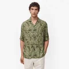 MANGO - Camisa Hombre Manga corta Regular fit