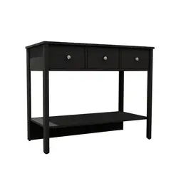 BERTOLINI - Mueble recibidor Moderno de 3 Cajones 76 x 95 x 45 cm