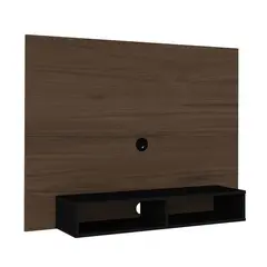 BERTOLINI - Panel para TV Moderno de 120 x 89 x 28 cm para Televisores de Hasta 42 Pulgadas, Café