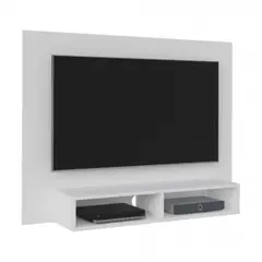 BERTOLINI - Panel para TV Moderno de 120 x 89 x 28 cm para Televisores de Hasta 42 Pulgadas, Blanco