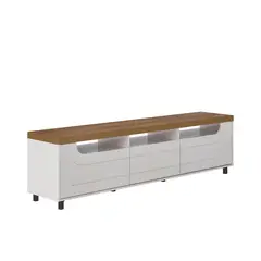 BERTOLINI - Mueble de Televisión Moderno de 200 x 53 x 40 cm para Televisores de Hasta 75 Pulgadas
