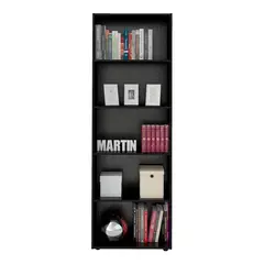 BERTOLINI - Biblioteca Moderna en Aglomerado MDP 180 x 60 x 30 cm