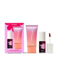 BENEFIT - Set de maquillaje rostro dew the Benetint Original Rose + Iluminador dew lala Incluye 2 Productos