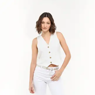 SYBILLA - Chaleco Mujer Slim fit