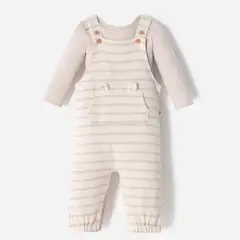 BABY FRESH - Enterizo + Body manga larga para Unisex bebé en Algodón