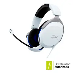 HYPERX - Audífonos de diadema Cloud Stinger de 2 núcleos para gaming blanco PS 6H9B5AA