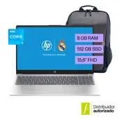 HP - Portátil |Intel Core i3 | 8 GB RAM | 512 GB SSD Almacenamiento| 15.6 pulgadas | Windows 11 Home |15-fd0235la | Computador portátil