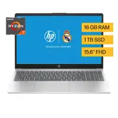 HP - Portátil | AMD Ryzen 7 | 16 GB RAM | 1 TB SSD Almacenamiento |Windows 11 | 15.6 pulgadas | 15-fc0276la | Computador portátil