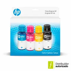 HP - Botella GT53 GT52 Ink Bottle Combo4 Pack