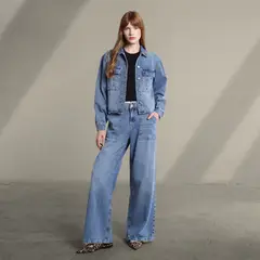 SYBILLA - Chaqueta Mujer de Algodón