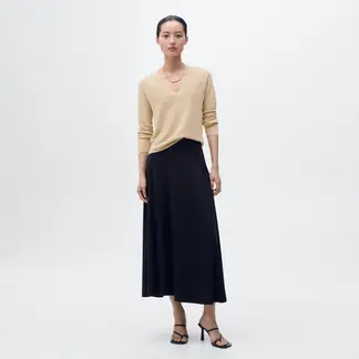 MANGO - Saco Mujer Brillante
