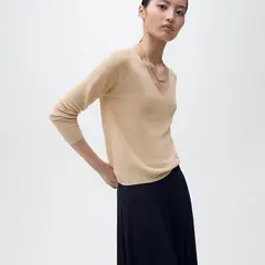 MANGO - Saco Mujer Brillante