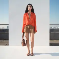 MANGO - Camiseta Mujer Manga larga