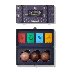 SHEGLAM - Set de maquillaje rostro Harry Potter X Quidditch Champion Lip Set Incluye: 3 Labiales 15 gr