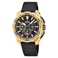 FESTINA - Reloj Hombre Chrono Bike . Reloj Cuero Negro