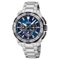 FESTINA - Reloj Hombre Chrono Bike . Reloj Acero Inoxidable Plateado