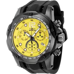 INVICTA - Reloj Hombre Speedway . Reloj Silicona Negro