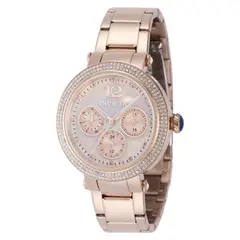 INVICTA - Reloj Mujer Bolt . Reloj Acero inoxidable Oro rosa