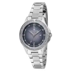 TECHNOMARINE - Reloj Mujer Luna . Reloj Acero inoxidable Plateado