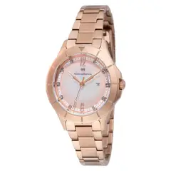 TECHNOMARINE - Reloj Mujer Luna . Reloj Acero inoxidable Oro rosa