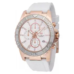 TECHNOMARINE - Reloj Hombre Sea . Reloj Silicona Blanco