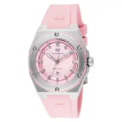 TECHNOMARINE - Reloj Mujer Coral . Reloj Silicona Rosado