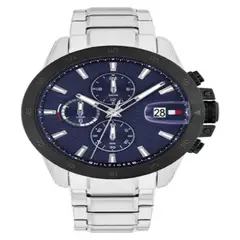 TOMMY HILFIGER - Reloj Hombre 1792198 . Reloj Acero Inoxidable Plateado