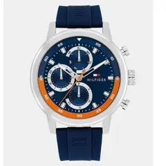 TOMMY HILFIGER - Reloj Hombre 1792177 . Reloj silicona Azul