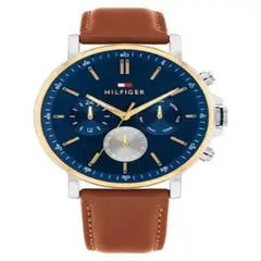 TOMMY HILFIGER - Reloj Hombre 1710703 . Reloj Cuero Marrón