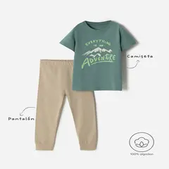 BABY FRESH - Conjunto Pijama para Bebé niño de Algodón