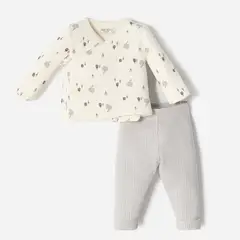 BABY FRESH - Set Saco + Pantalón para Unisex bebé en Algodón