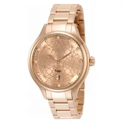 INVICTA - Reloj Mujer Angel . Reloj Acero inoxidable Oro rosa