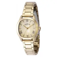 INVICTA - Reloj Mujer Wildflower . Reloj Acero inoxidable Dorado