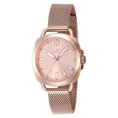 INVICTA - Reloj Mujer Wildflower . Reloj Acero inoxidable Oro rosa