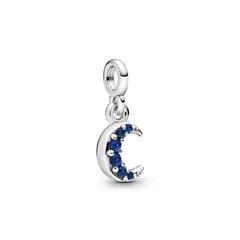 PANDORA - Mini Charm Colgante Poder de la Luna ME Plata Esterlina