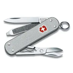 VICTORINOX - Navaja Pequeña Classic SD Alox Gris - 0.6221.26