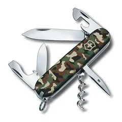 VICTORINOX - Navaja Mediana Suizo Spartan Camuflada Negro - 1.3603.94
