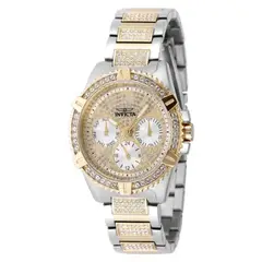 INVICTA - Reloj Mujer Celestial . Reloj Acero inoxidable Blanco