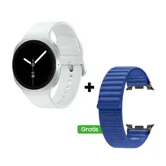SAMSUNG - Smartwatch Watch8 40mm-Plateado + Correa