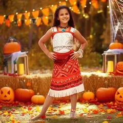 DISNEY - Disfraz para niña princesa Moana