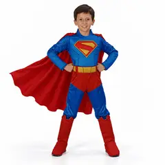 WARNER BROS - Disfraz para niño Superhéroe Superman