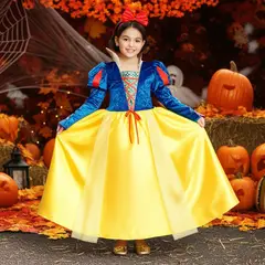 DISNEY - Disfraz para niña princesa Blancanieves