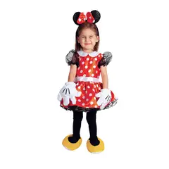 DISNEY - Disfraz para niña Minnie Mouse animal fantasía