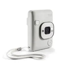 FUJIFILM - Cámara instantánea INSTAX MINI LIPLAY BLANCO