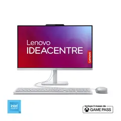 LENOVO - Computador A100 | Intel N100 | 8GB de RAM | 512GB SSD de Almacenamiento | Windows 11 | Pantalla 23.8 pulgadas | Incluye Mouse y Teclado | A100 | All In One | Todo en Uno