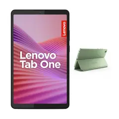 LENOVO - Tablet Tab One 128GB | Pantalla 8.7 pulgadas | 4GB RAM | Camara Posterior 8MP | Camara Frontal 2MP | + Folio Case